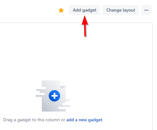 Jira Dashboards: Add Gadget